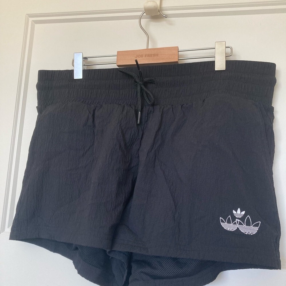 Adidas Black Track Shorts